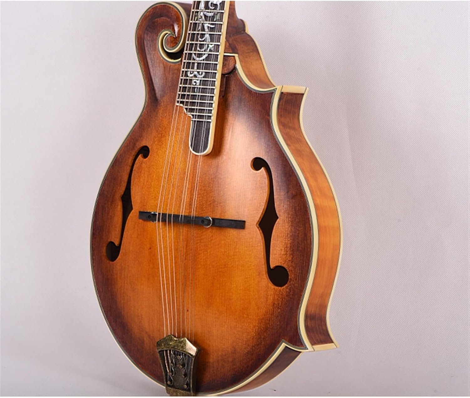 Adult Mandolin Musical Instrument Handmade Professional-grade All-solid-board Mandolin Ebony Bridge