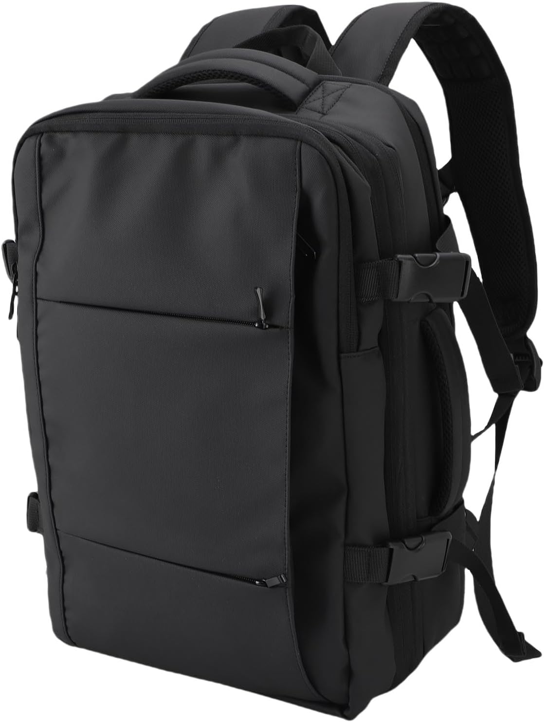 Vacuum Travel Backpack, Exapandable Air Compression Bag with Pump, TSA Lock, USB Charging Port, Wet and Dry Separation, Water Proof Anti Theft Carry On Suitcase Luggage for Men