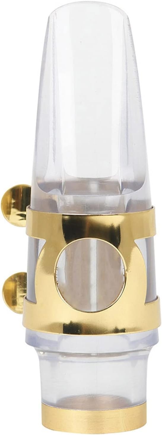 Saxophone Parts Alto Saxophone Flute Head Set with Flute Head Transparent ABS+Cap+Clip Woodwind Instrument Accessories