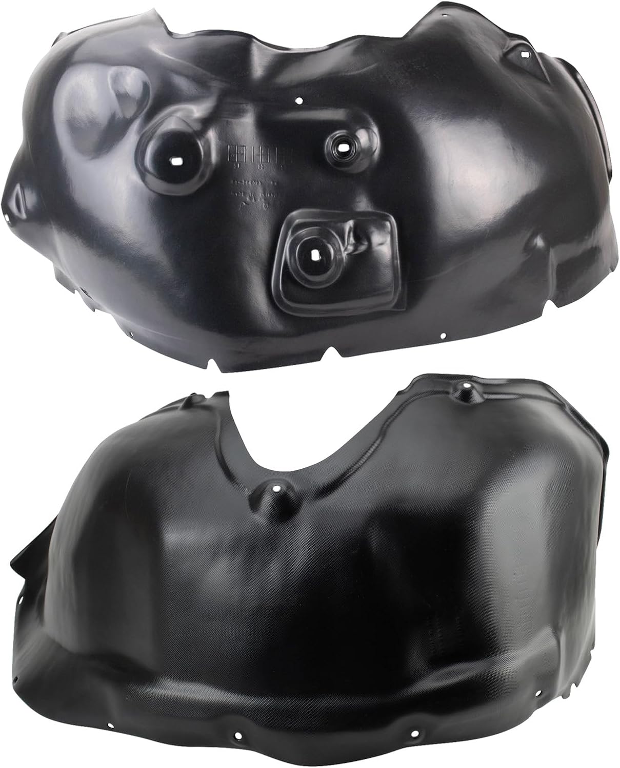 TRQ Front Inner Fender Liner Set Compatible with 2002 Dodge Ram 3500 CH1248130 CH1249104 CH1250124