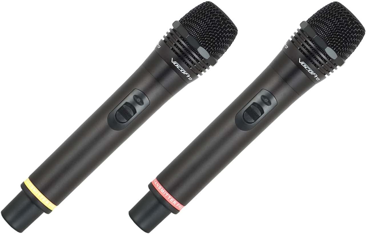 VocoPro, 2, Black, (9E,9F) (UHF-3205-9)