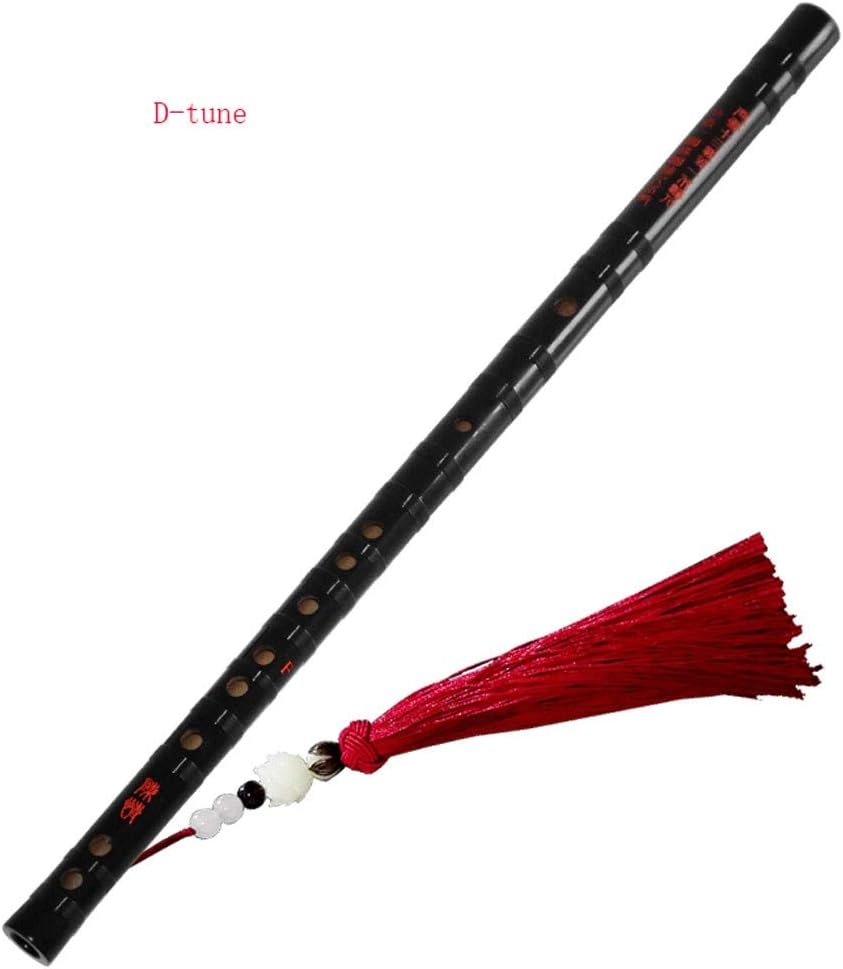 Flute Bamboo Flute Flute Instrument Set Flute Beginner Bamboo Flute Major Offset Woodwind Instruments Bamboo Flute C Flute Musical Instrument (Color : D-Tune)