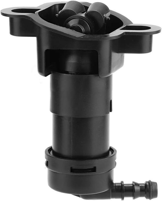 Car Headlight Washer Nozzle Headlight Washer, Left Headlight Washer Sprayer Jet Nozzle Pressure Cylinder Replacement for A4/Rs4/S4 OEM#8E0 955 101D