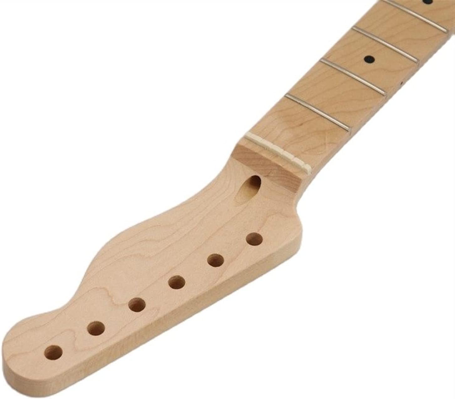 Matte Finish Guitar Neck Canada Maple Electric Guitar Neck Natural Color 6 Strings Guitar Arm 22 Frets Electric Guitar Neck