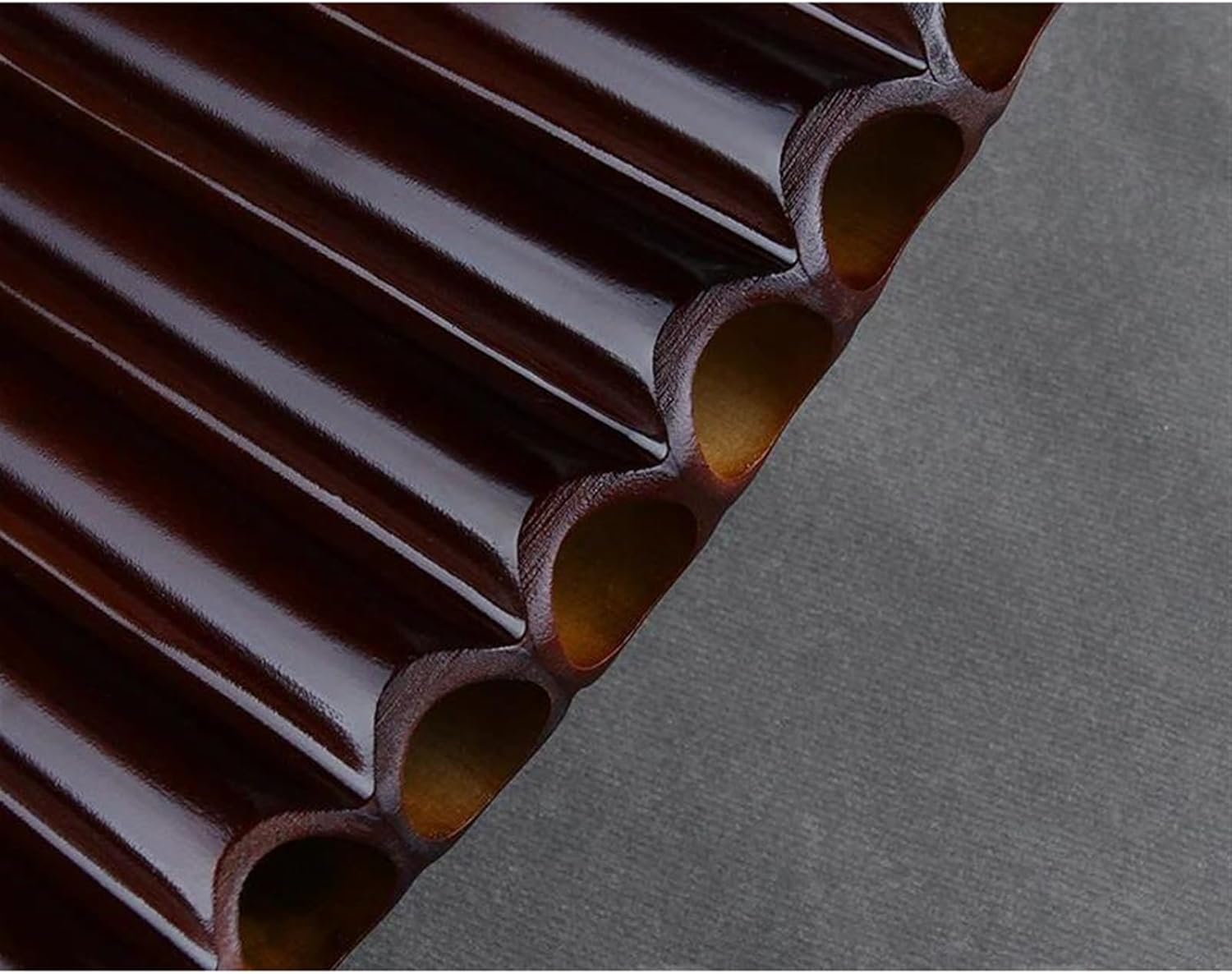 pan flute for beginners 25 Pipes Pan Flute G Key Pan Pipes Woodwind Instrument Chinese Traditional Musical Instrument Pan Flute (Color : Right)