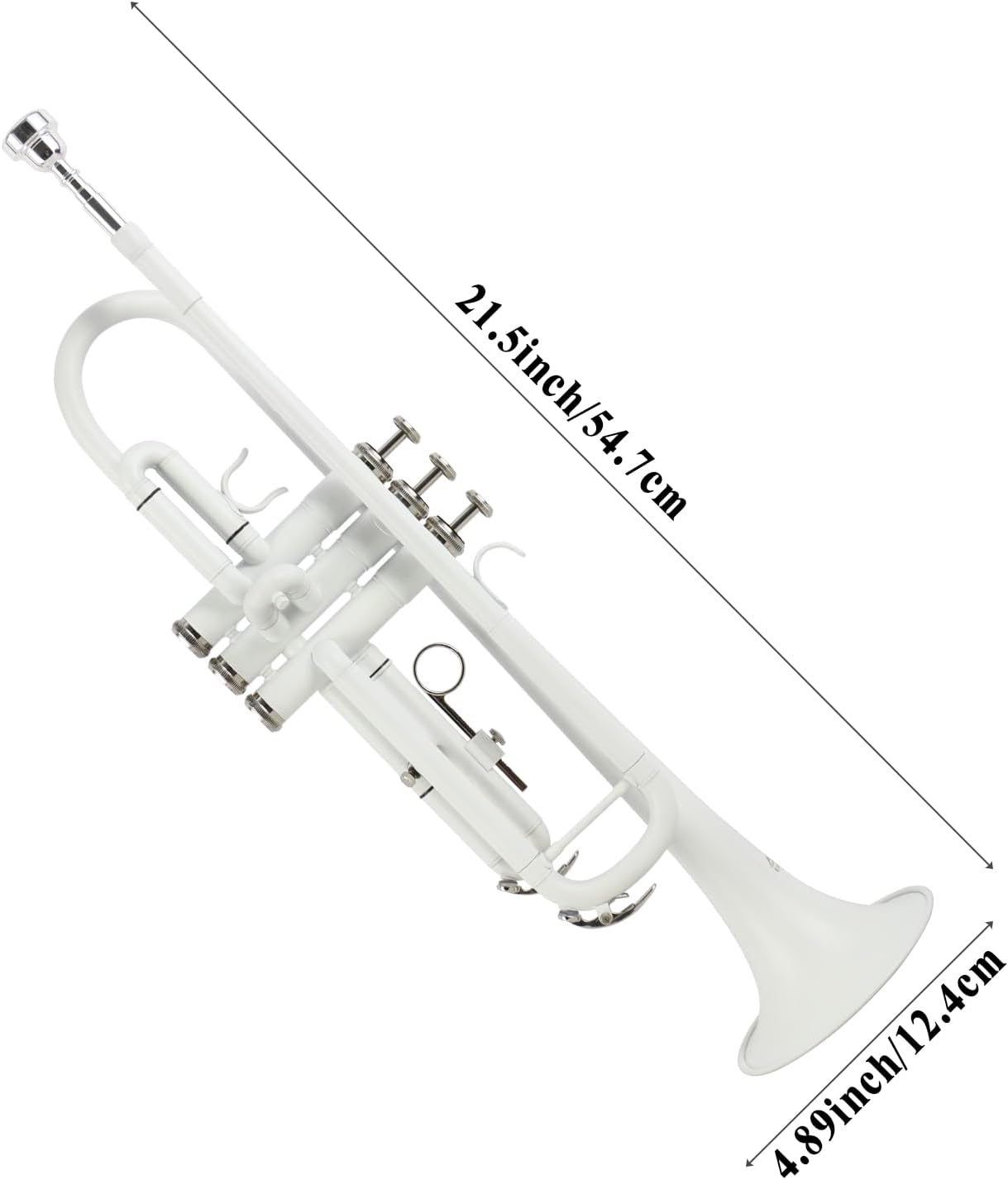 EASTROCK Bb Standard Trumpet，Trumpet Glow-in-the-dark，LuminousTrumpet (Green) Brass Instruments