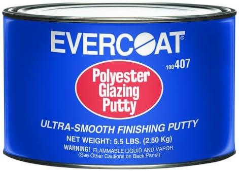 Part Synergy Replacement for Polyester Glazing Putty 1/2 Gal. 5.5 lbs. Half Gallon - Direct Fit - Sold Individually