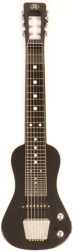 LAP 3 Black Lap Steel Guitar w/Free Carry Bag