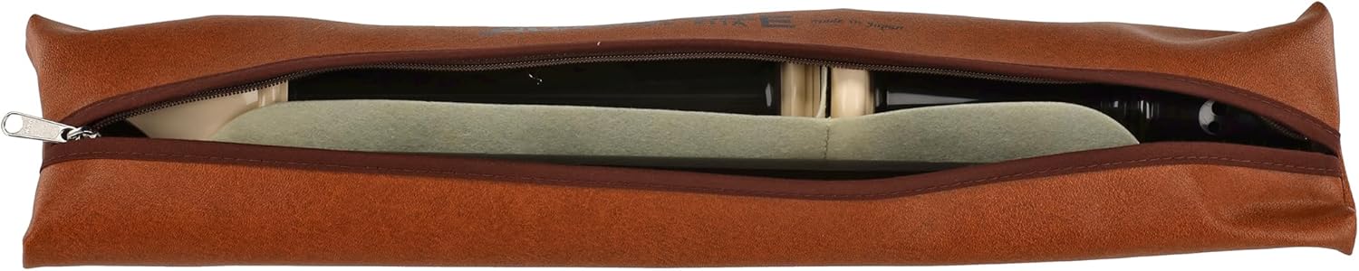 Aulos C-tenor recorder, Dark Brown, Synthetic Resin, Baroque Fingering, ABS Plastic, Ideal for Beginner to Intermediate Players