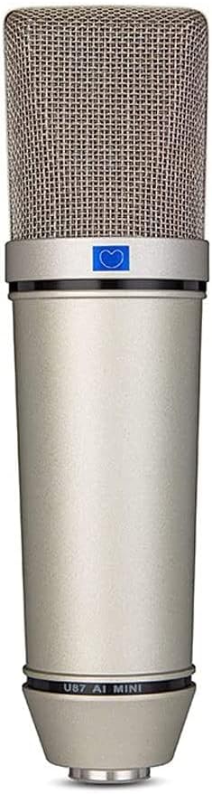 Microphone Metal Condenser Recording Microphone with Shockproof Frame Studio Recording Condenser Mic for Streaming Podcasting Vocal Recording