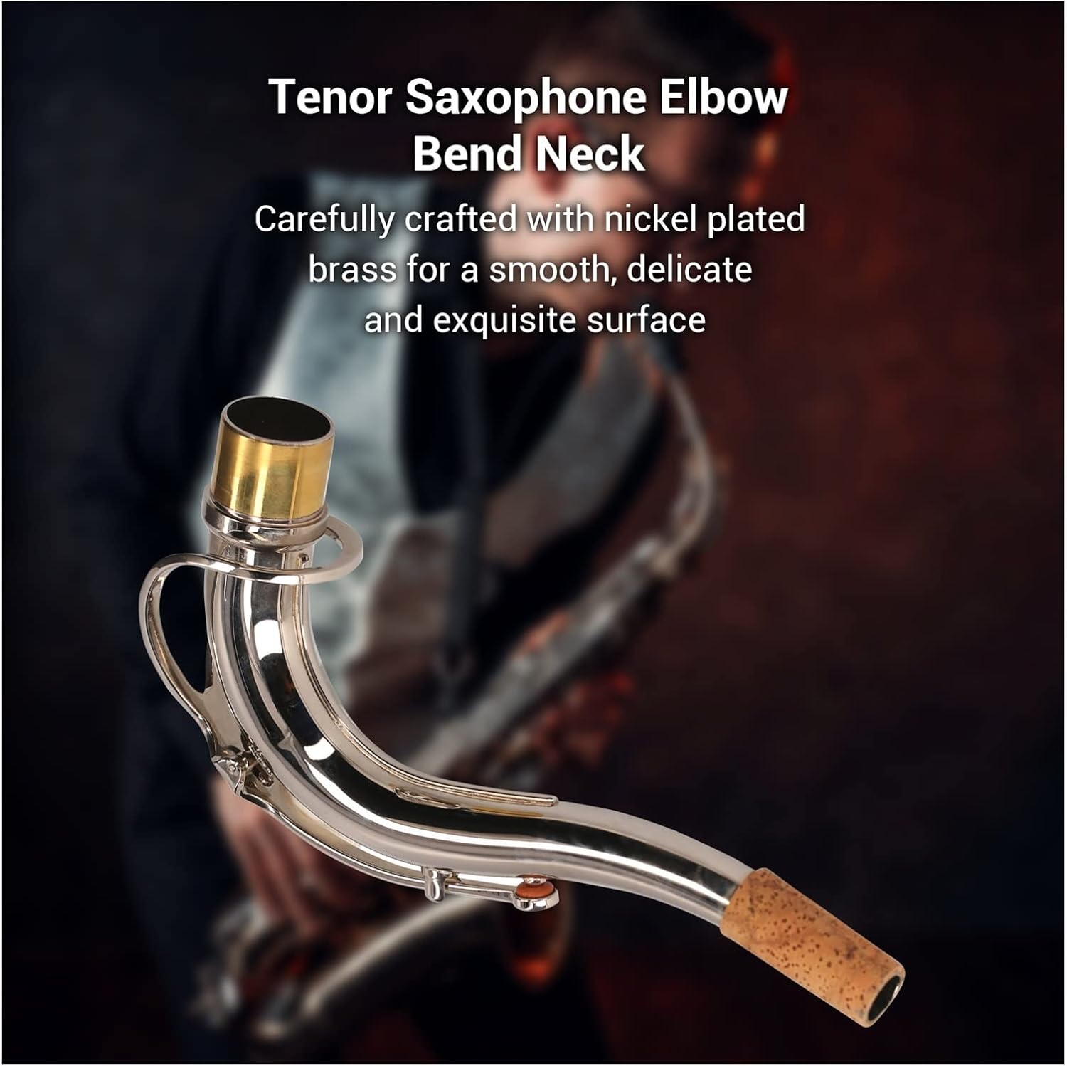 Sax Replacemen Set Alto Saxophone Elbow Bend Neck Connector Diameter Saxophone Replacement Parts Accessories Saxophone Accessories