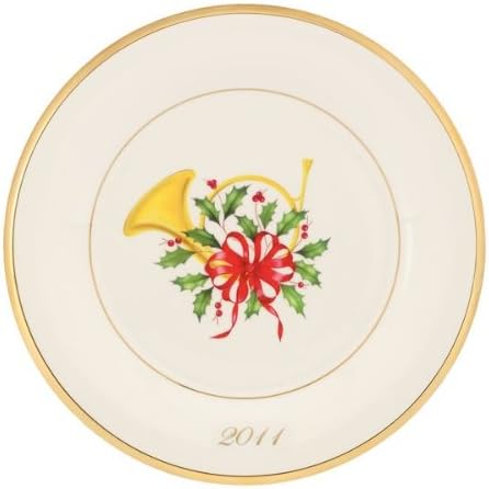 Lenox Holiday French Horn Accent Plate - 2011 - Retired