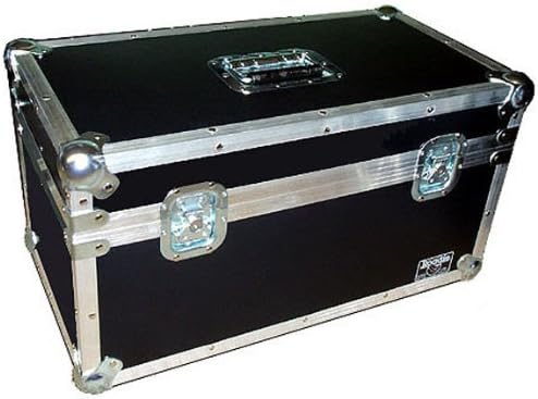 Microphone 1/4 Medium Duty ATA Case for 24 Mic with Compartment