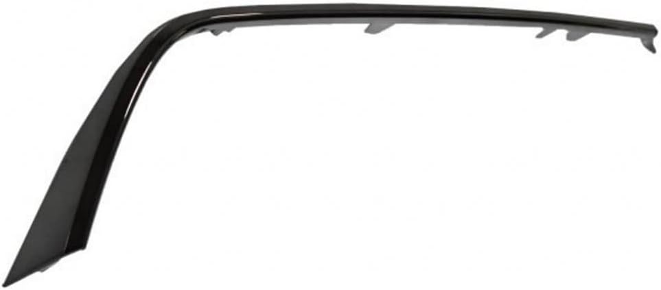 for Hyundai Elantra 2021 2022 Bumper Cover Molding Driver Side | Rear | Lower | Smoke Chrome | Replacement for HY1146110 | 191275804377, 86697AA200