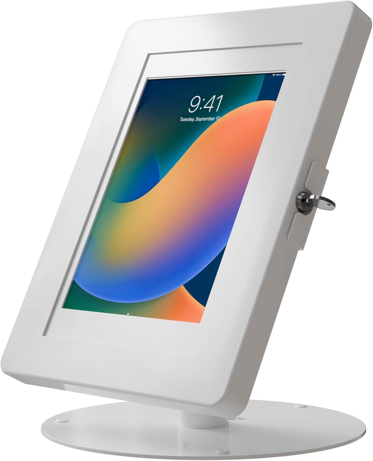 Premium iPad Retail POS Stand – CTA Upscale Tablet Kiosk Stand with 360 Degree Rotation & Locking for Retail, Restaurants & More – for Surface Pro 3-8th Gen, iPad Pro 12.9