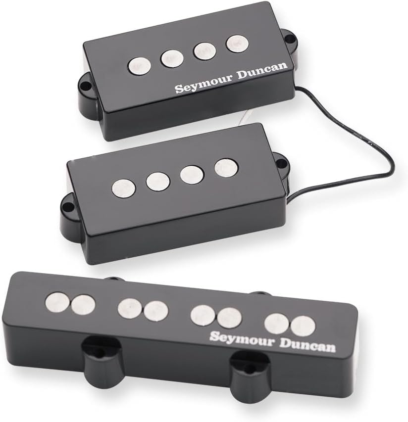 Seymour Duncan Quarter Pound Bass PJ Set P-J Pickup Bundle True Tune Tuner and Care Kit 11402-57