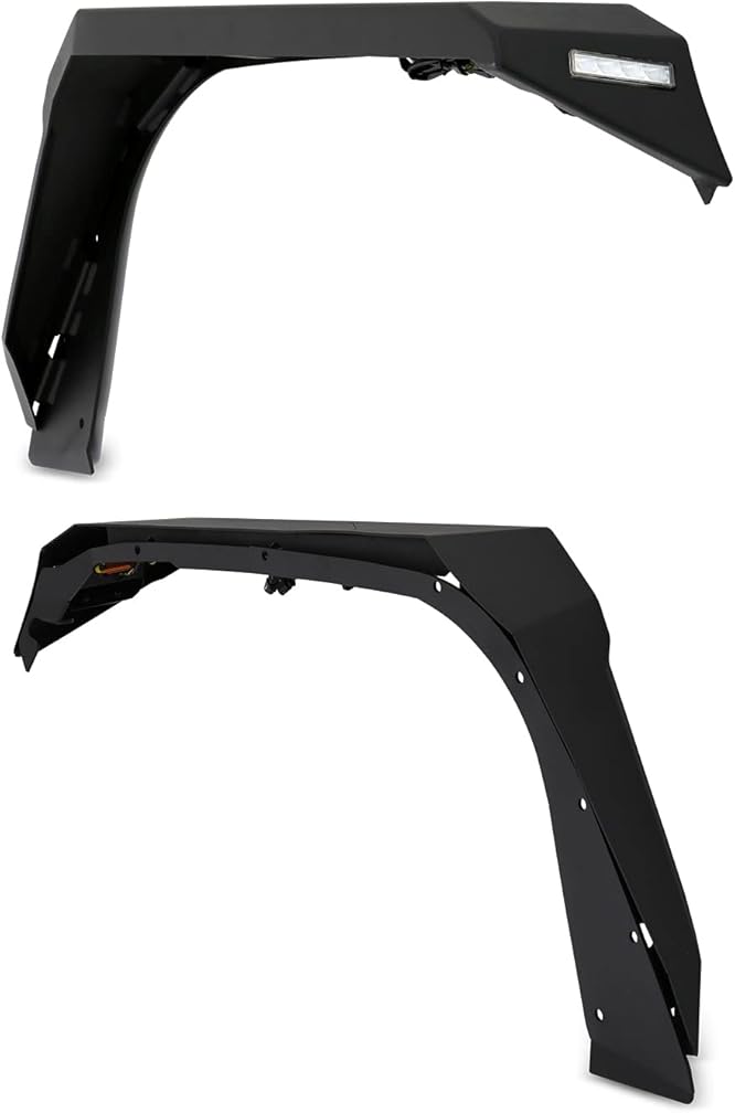 Body Armor JL-6102 2018-2021 Jeep Wrangler Jl And Gladiator Jt Front Fender Flares