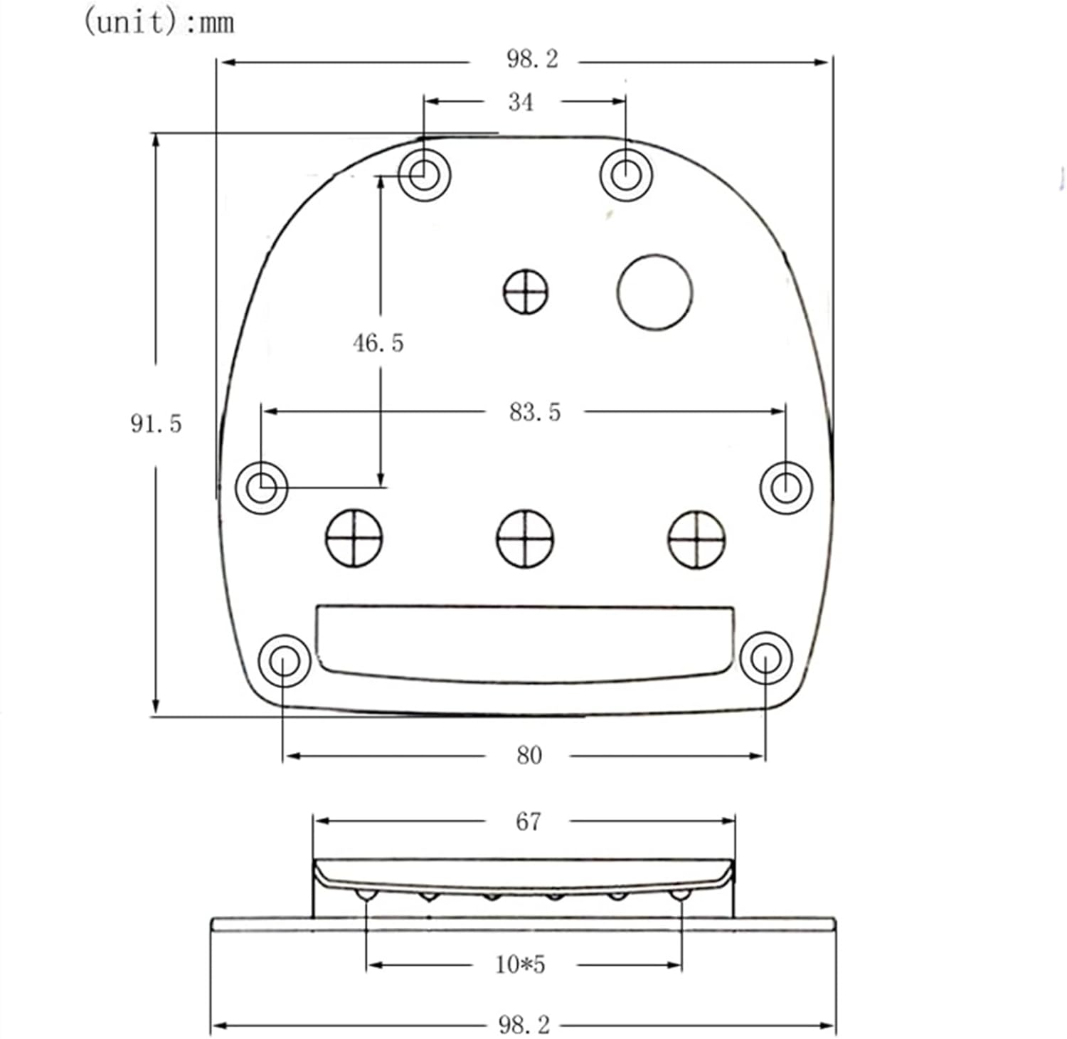 A Set Bass Guitar Bridge DIY Type Guitar Tremolo Guitar Accessories Electric Guitar Bridge