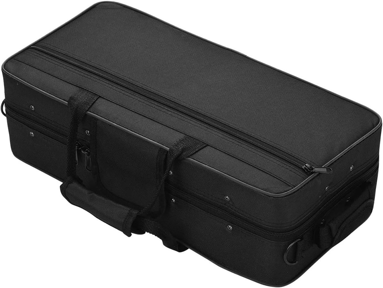 VBDEFRT Bb Treble Saxophone Sax With Carry Case Reeds Strap Brass Material Gold Laquer Surface Woodwind Instrument