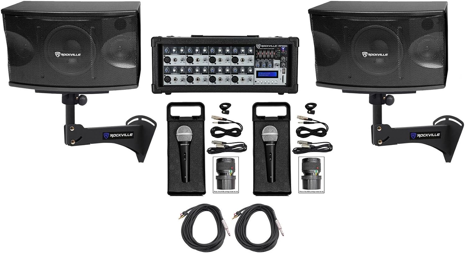 Rockville KPS80 Bundle: (2) 8