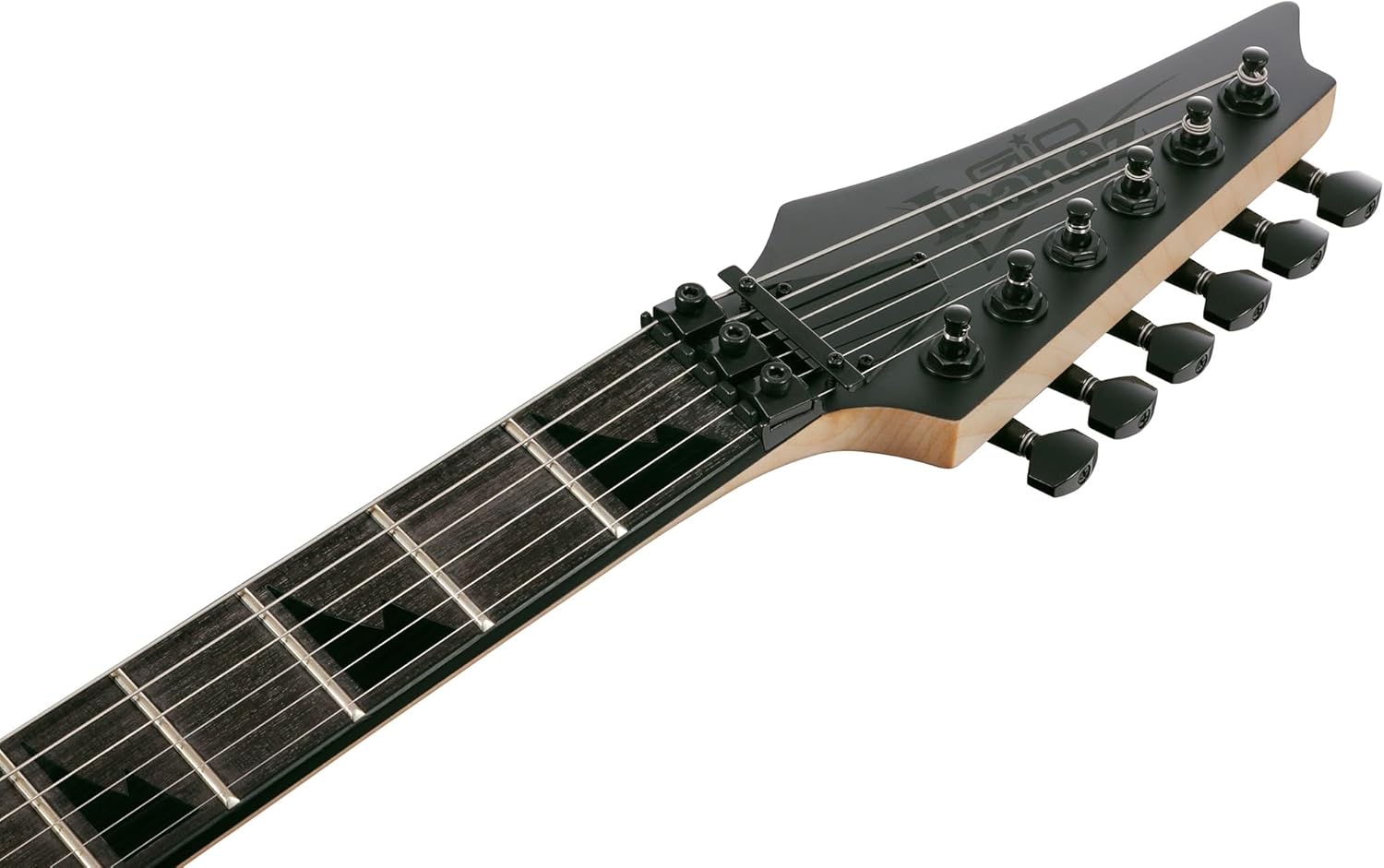 Ibanez GRGR330EX RG Gio Electric Guitar - Black Flat Bundle with Amplifier, Cable, Picks, Austin Bazaar Instructional DVD, and Polishing Cloth