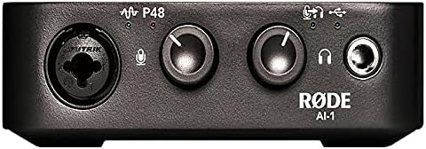 Rode Ai1 USB Audio Interface with Rode Procaster Microphone and StreamEye BoomArm1 Microphone Boom Arm