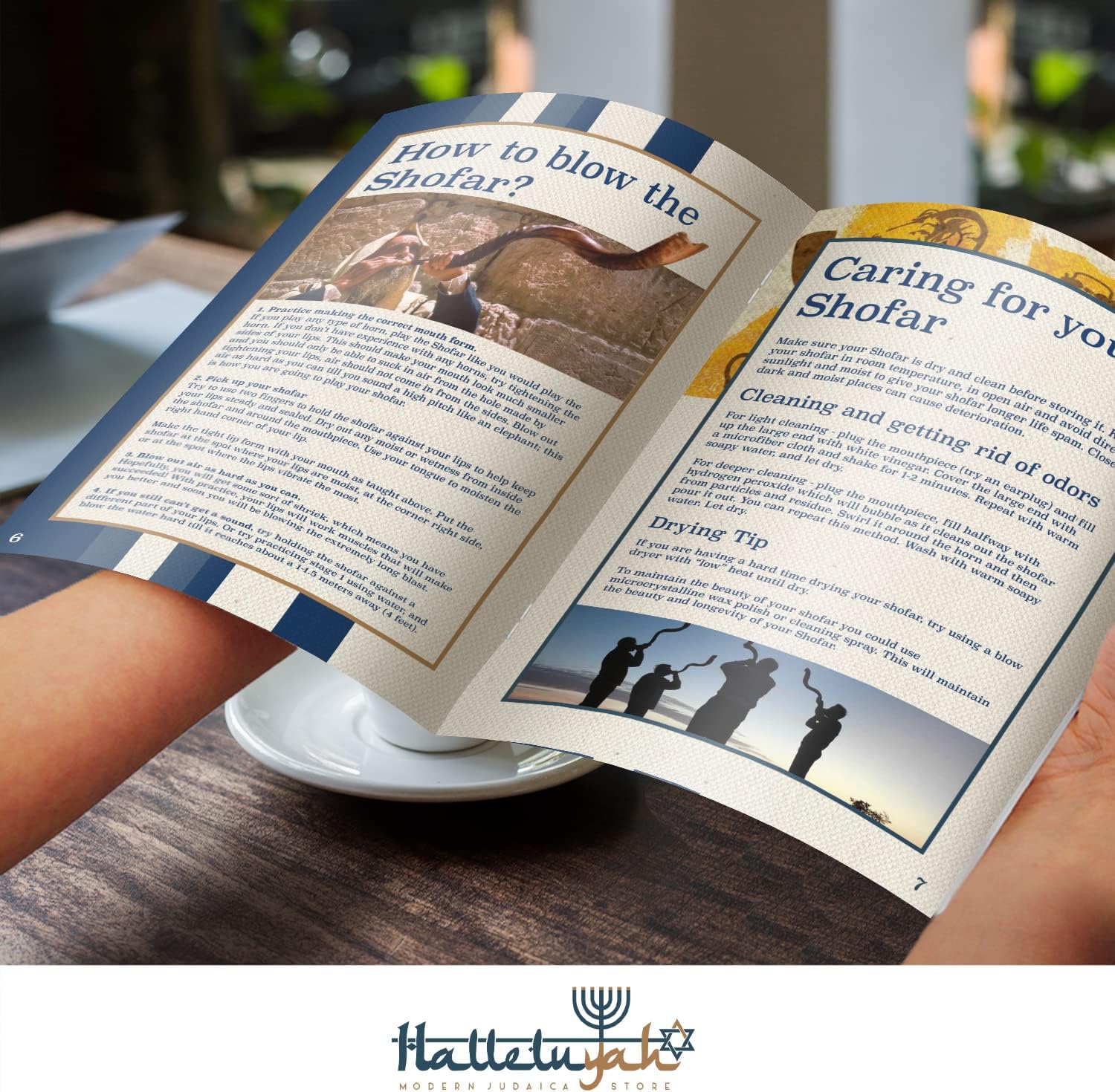 HalleluYAH Original Kosher Fully-Polished Kudu Shofar 35