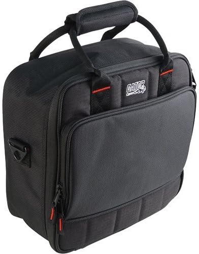Mackie Mix8 8-Channel Compact Mixer with Gator Cases G-MIXERBAG-1212 Padded Nylon Mixer/Equipment Bag Bundle