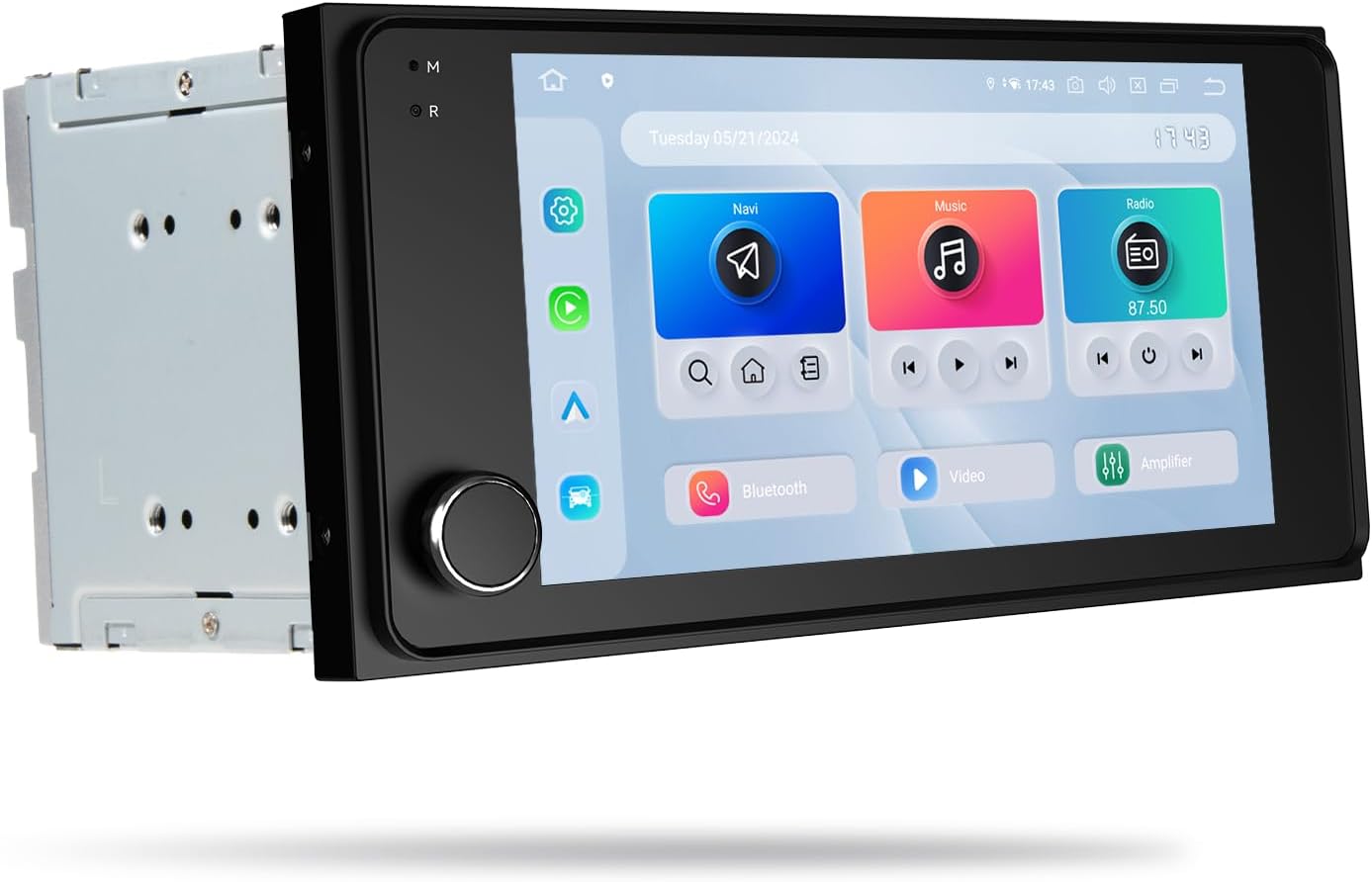 Dasaita Car Stereo Radio for Toyota 4Runner 03-09/Tundra 03-06/FJ Cruiser 07-24/RAV4 01-05/Highlander 01-07, Wireless Carplay/Android Auto, 6GB+64GB, 7'' Plug and Play Head Unit, Bluetooth 5.0 5G WiFi