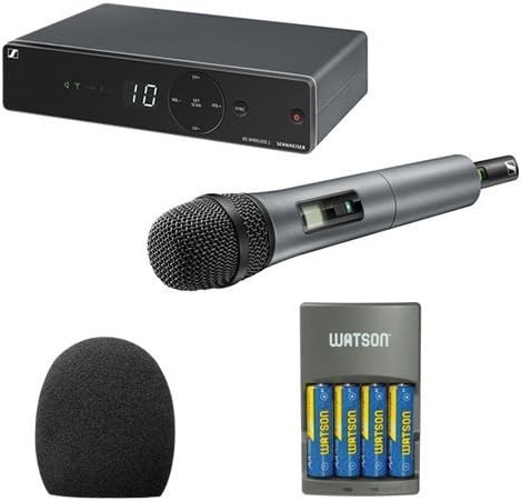 Sennheiser XSW 1-835-A UHF Vocal Set with e835 Dynamic Microphone (A: 548 to 572 MHz) With Microphone Accessory Kit