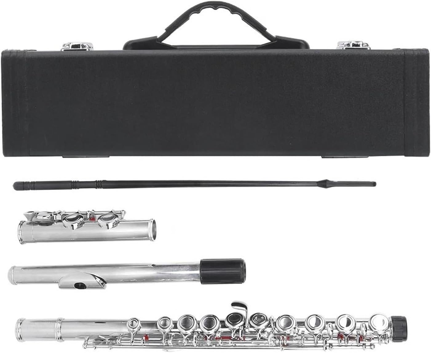 Flute Sterling Silver Beginner Adult Professional Playing Instrument