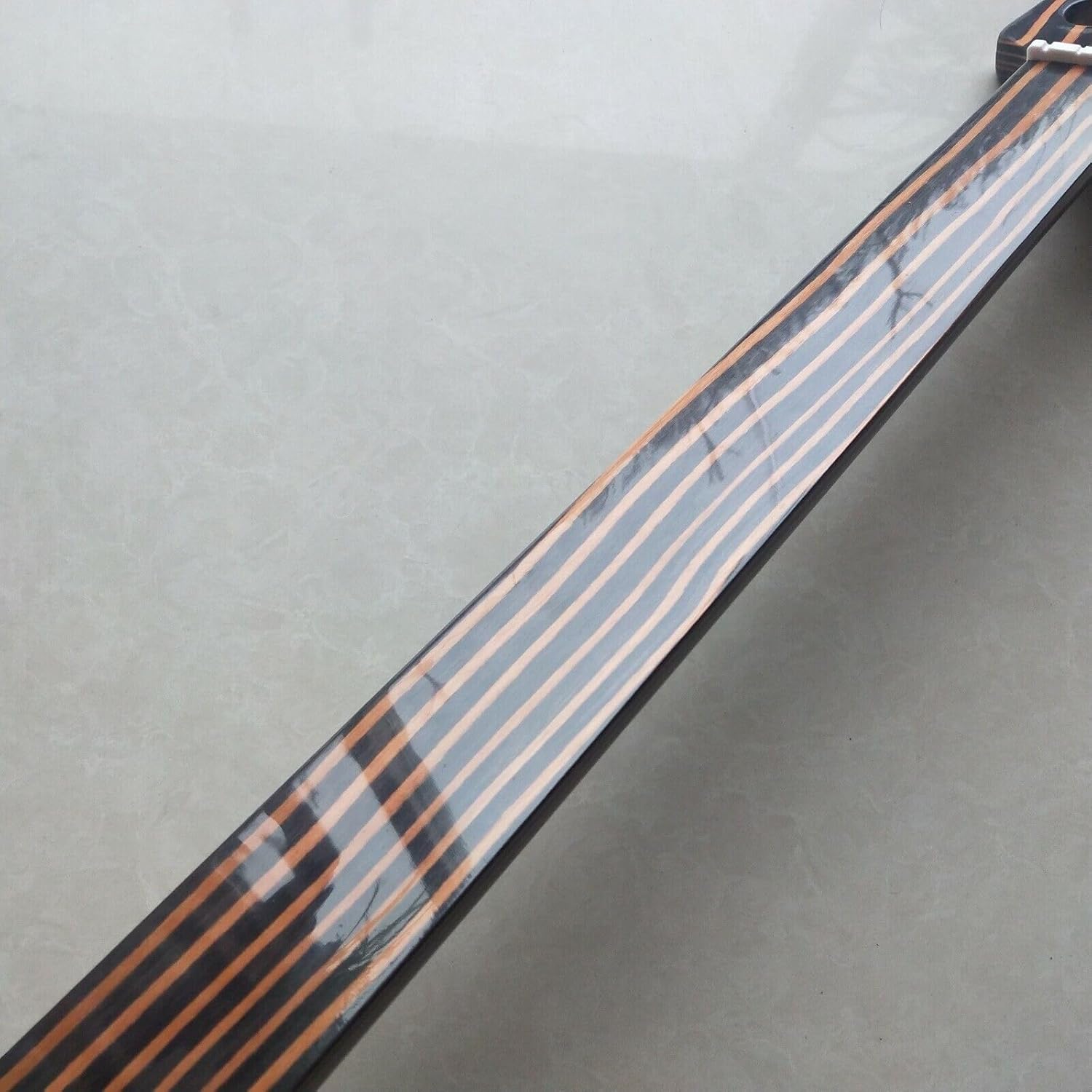 Fretless 4-String Bass Guitar Neck 20-Fret 34-Inch Maple Pattern Fingerboard Replacement Parts