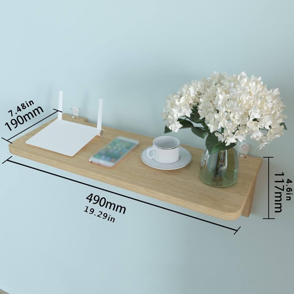 Floating Shelf Bracket Floating Wall Mount Shelf, Wall Mount Shelves, Shelf Wall-Mounted TV Stand, Storage Rack, Wall-Mounted Storage Rack Shelves Bracket (Color : D)