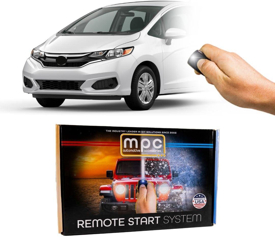 MPC Remote Start Compatible with Honda Fit 2015-2020 - Push-to-Start - Plug-in T-Harness - Premier USA Tech Support