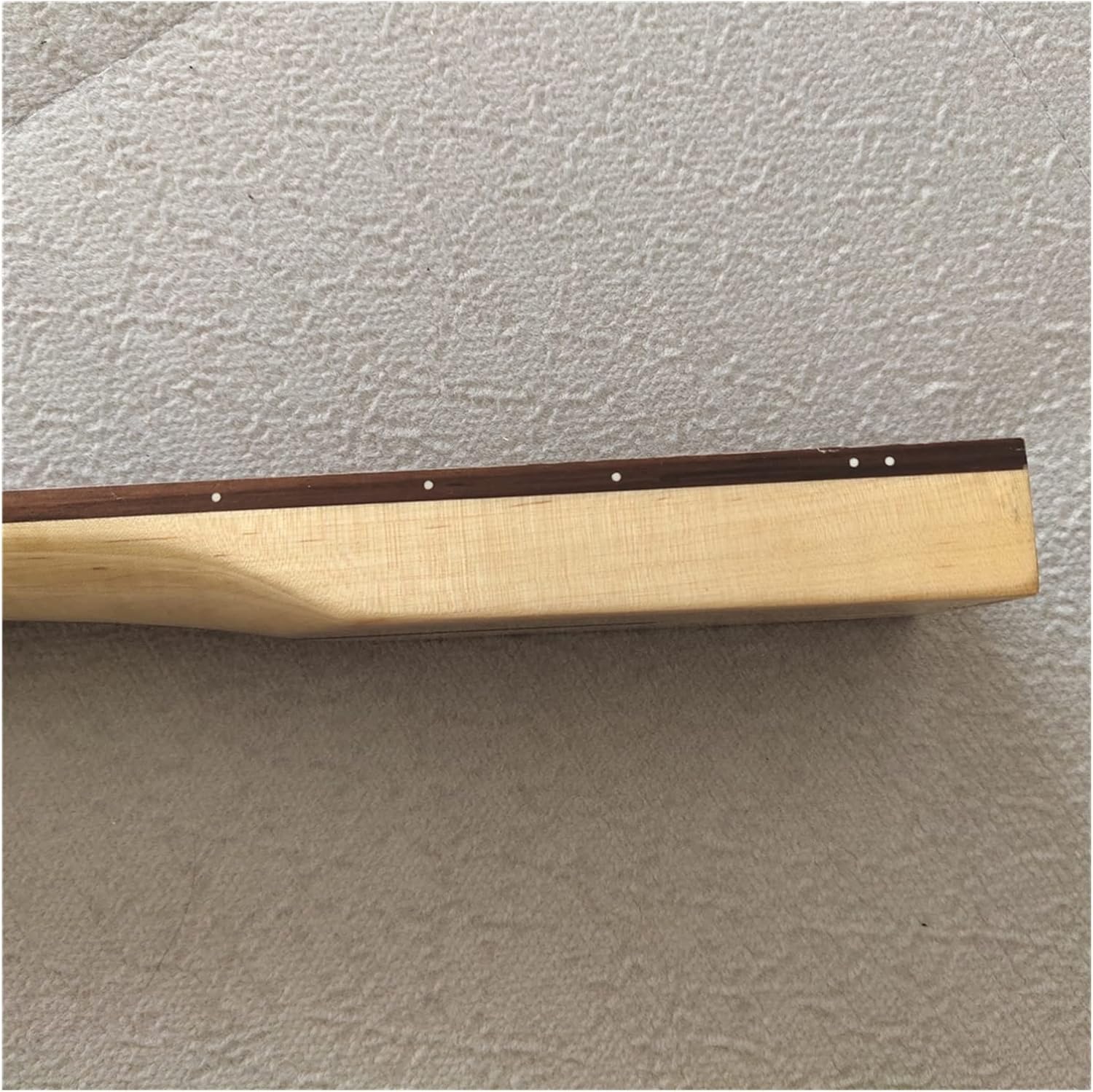 Fretless Maple 24 Frets Bass Guitar Neck Part 4 String Rosewood Fingerboard Inlay Gloss Electric Guitar Neck