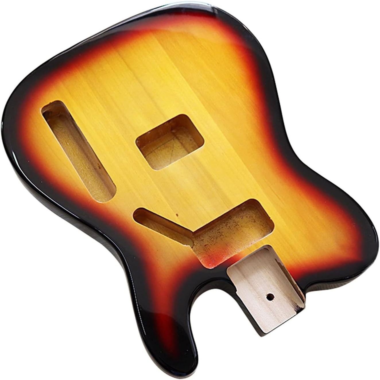 Poplar Wood Electric Guitar Body Parts Guitar Body Guitar Barrel Electric Guitar Unfinished Guitar Body