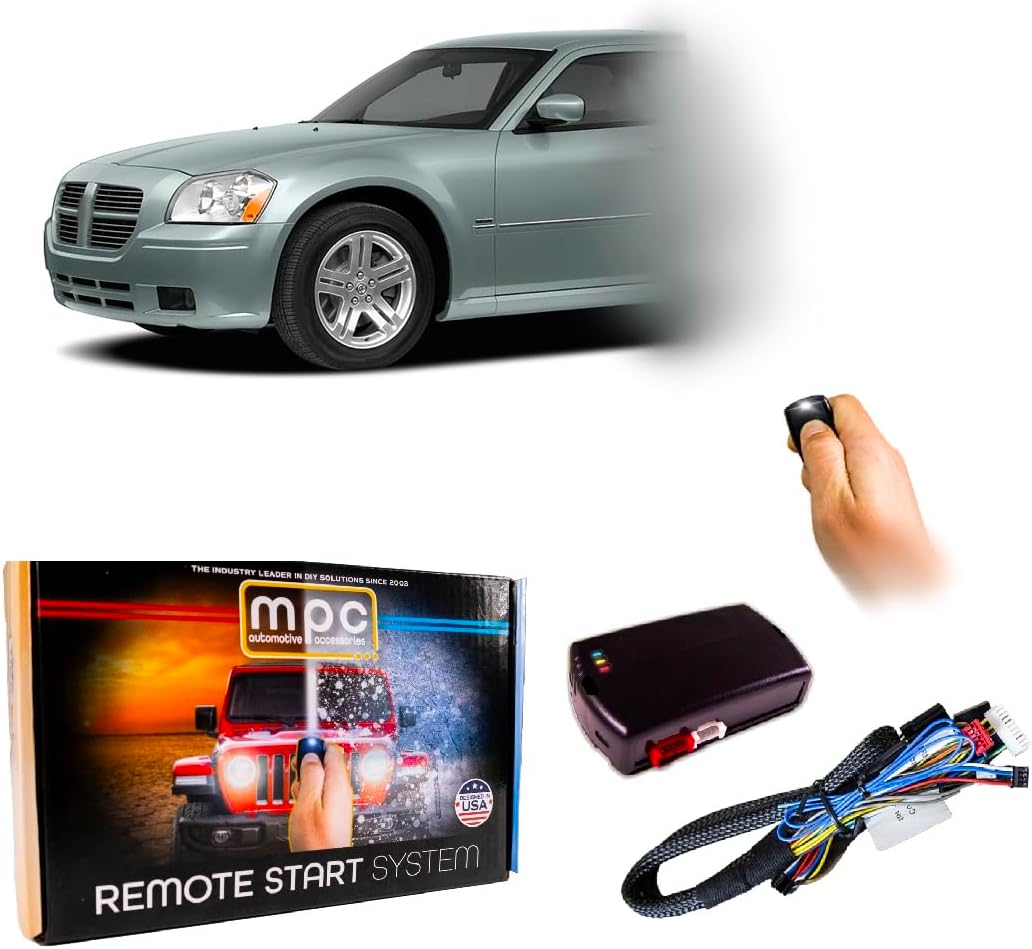 MPC Remote Start Kit Compatible with Dodge Magnum 2005-2007 || Semi-Plug & Play || Uses Factory Remotes || Premier USA Tech Support