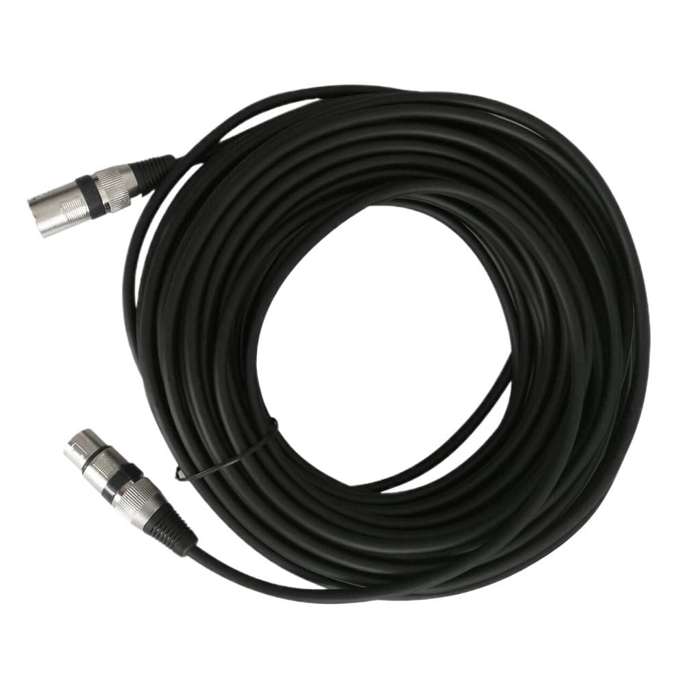 3 Pin XLR Microphone Cable MIC Wire Cord Male to Female Audio Extension Cord for Microphone 3/*m/5m/10m/15m/20m(20m)