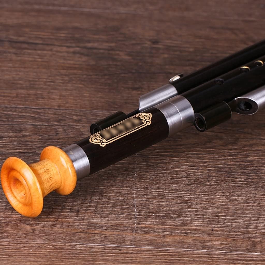 Mobkid Ebony Cucurbit Silk Removable Cucurbit Silk Chinese Wind Instrument Suitable for Adults Children and Beginners (Color : Yellow, Size : B-Flat)