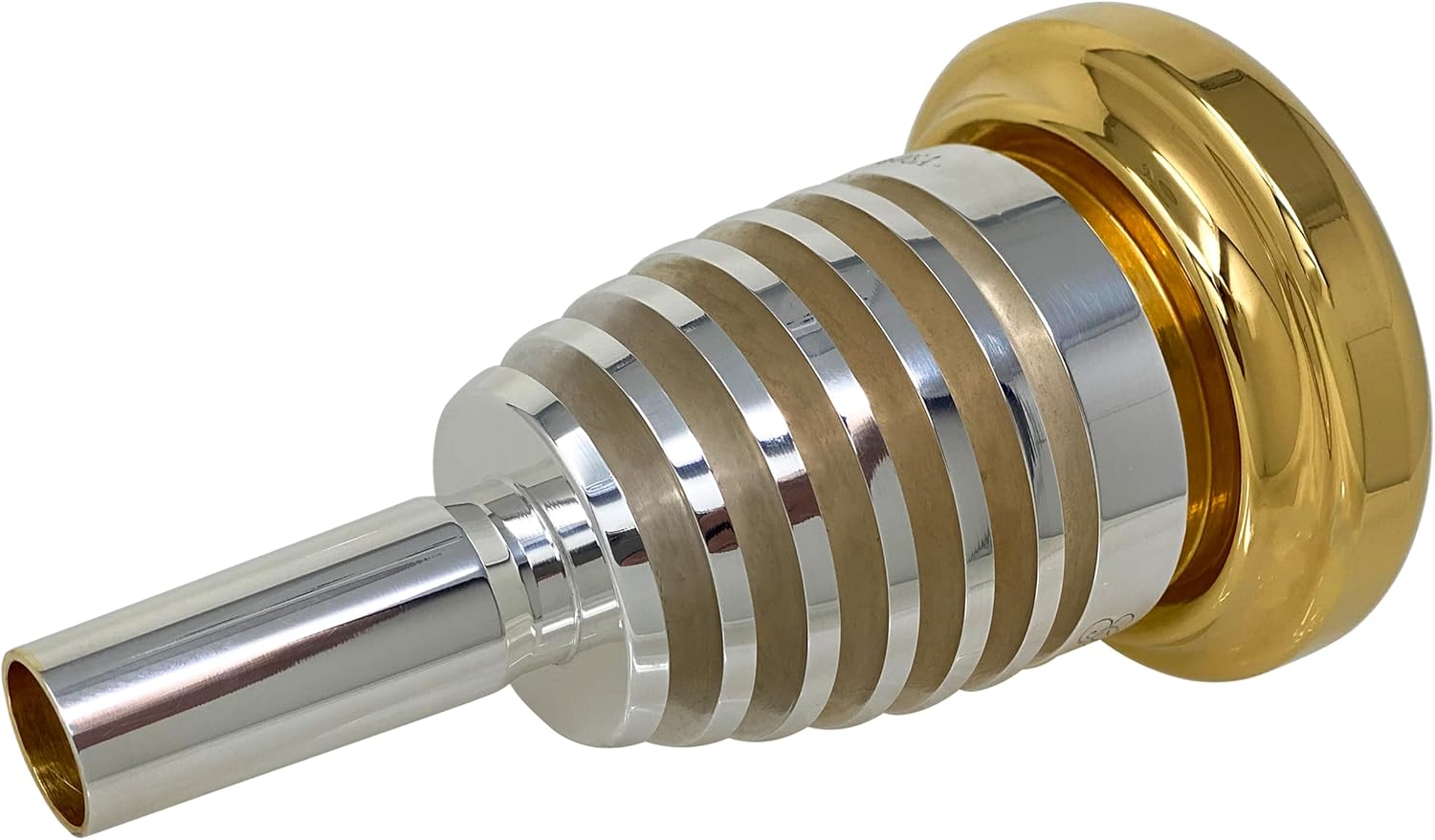 Garibaldi TBDC4 Elite Trombone Double Cup Gold-Plated Rim Mouthpiece Size DC4