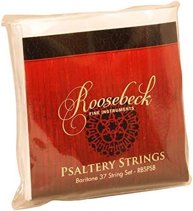 Includes: Roosebeck Right Hand Handed Rounded Baritone Psaltery & Bow + Extra Replacement Strings Set