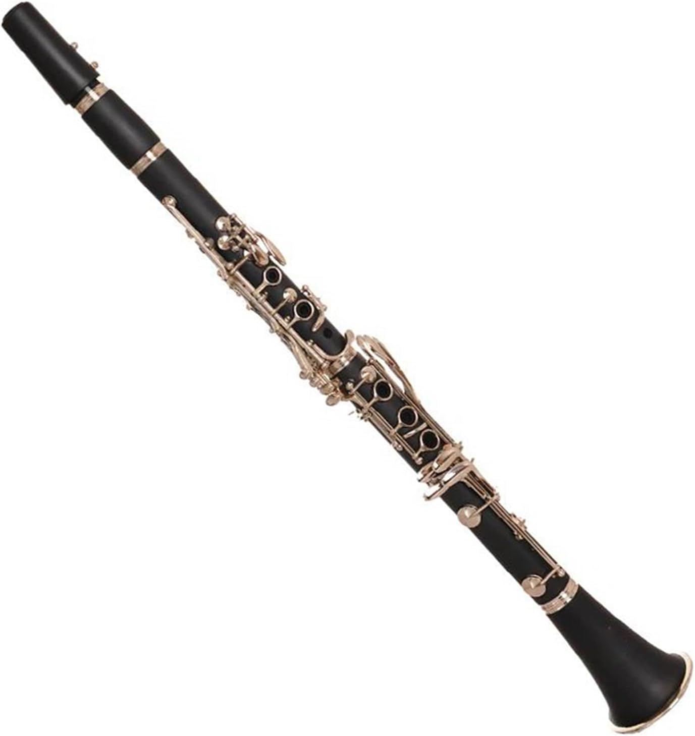 Student Clarinet 17 Key Clarinet BB Saxophone Binocular Clarinet With Gloves Reed Case Woodwind Instrumen