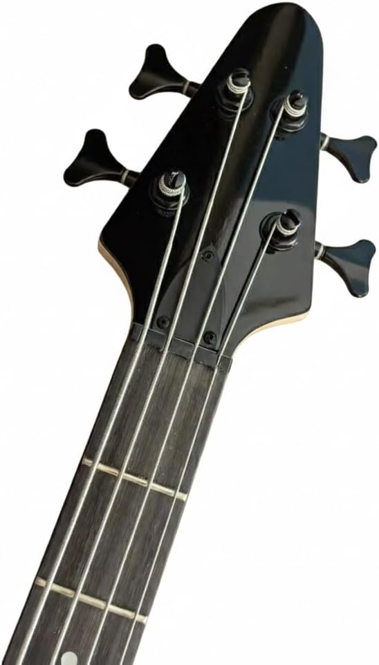 Modern Electric Bass Guitar 4 String & 5 Options Dual Humbucker 24 Fret Extended Range(4-String)