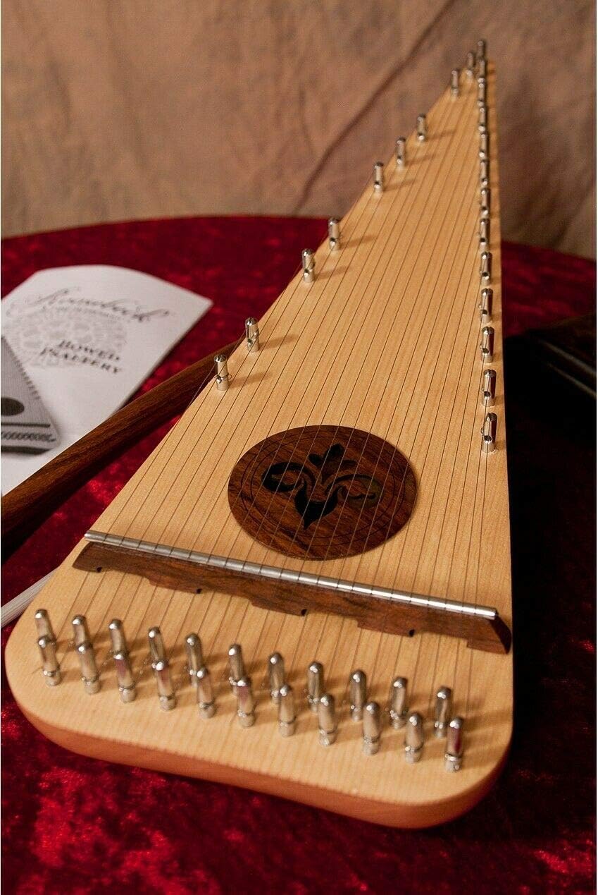 Roosebeck Soprano Round Back Psaltery, Right-Handed + Extra Strings