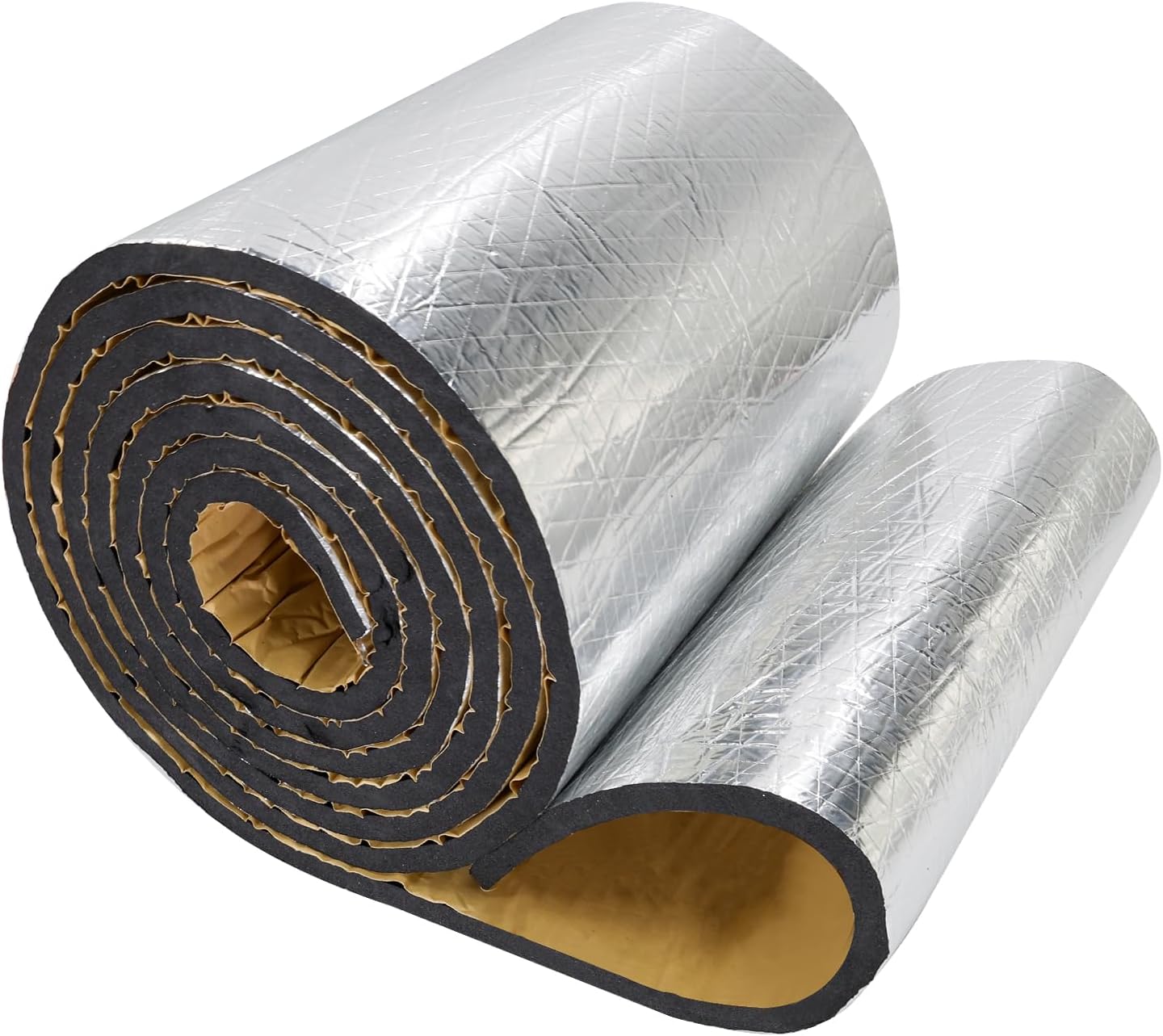 590 Mil Thick Car Insulation Heat and Sound Deadener Mat Sound Deadening Heat Resistant Material for Auto Door Floor Trunk(15mm-62inch x 19inch)