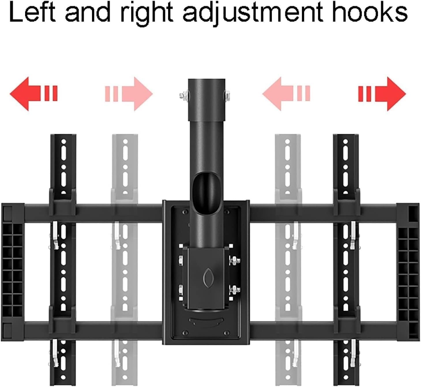 Monitor Mount tv Wall Mount Adjustable Ceiling TV Mount Bracket LCD TV 360 Degree Rotating Frame Stand Fits 37-85inch TVs