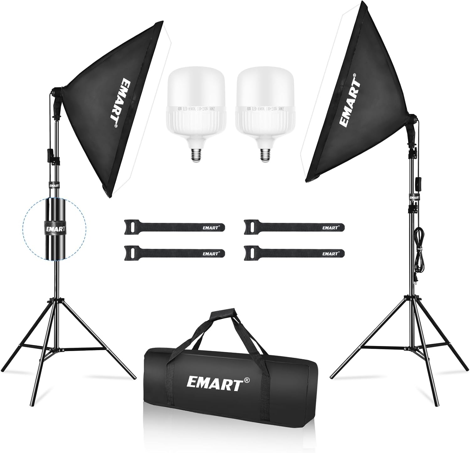 EMART Softbox Photography Lighting Kit, 20