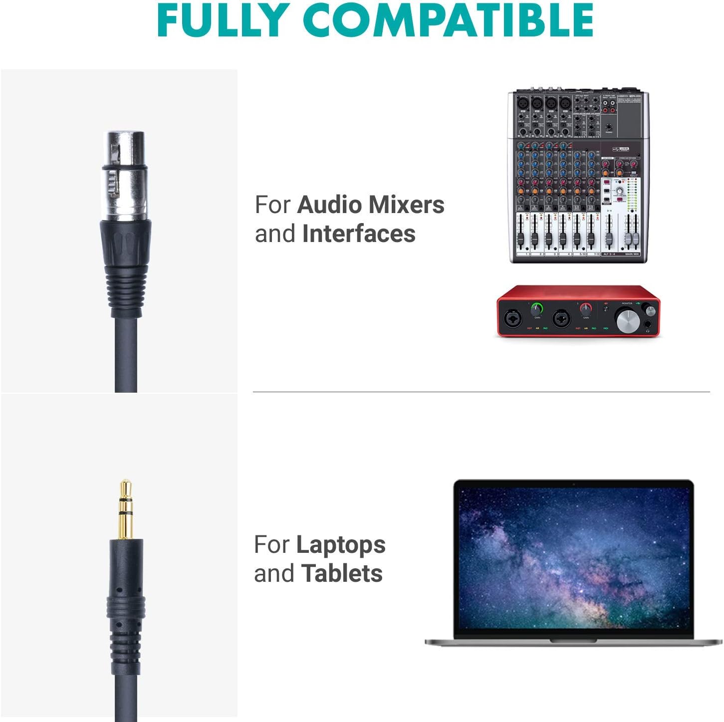 Movo Smartphone Podcast Microphone Bundle for Android Devices - 2 Condenser Microphone, 2 Desktop Mic Stand, 2 Studio Headphones, Dual Channel XLR USB-C Interface - Studio Microphone for Streaming Kit