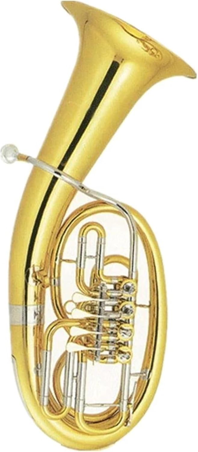 Beginner euphonium High Grade Cupronickel Tuning Pipe Euphonium 4 Rotary Keys