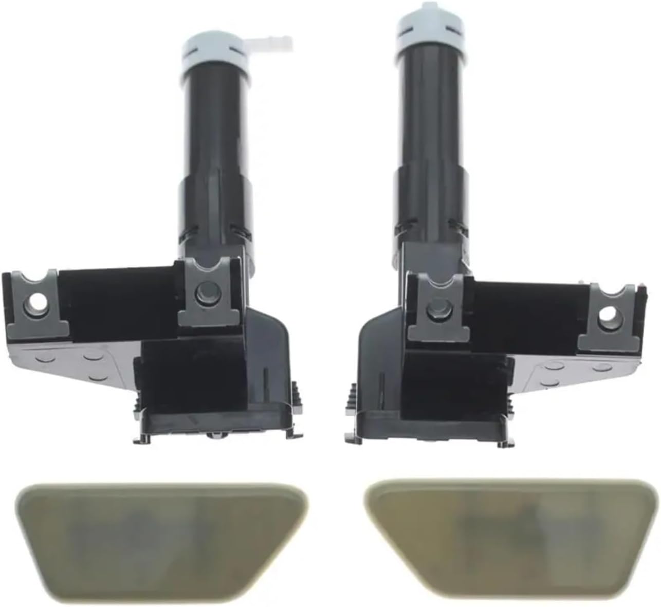 Headlight Washer Jet Compatible with Mitsubishi for Outlander MK3 2013 2014 2015 Front Headlight Washer Nozzle Spray Pump with Cover Cap 8264A191HA 8264A192HA 8264A193 8264A194